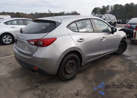 2016 Mazda Mazda3 I Sport из США, поврежденный, VIN JM1BM1J76G1341258